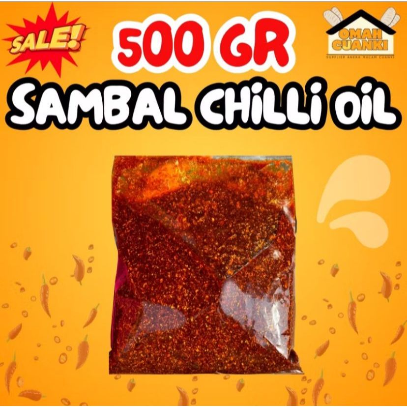 

500 GR Sambal Chilli Oil By Omah Cuanki