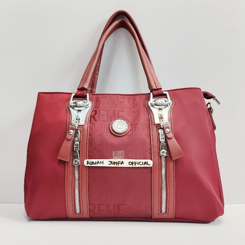 TAS SELEMPANG DAN JINJING JUNFA 3 RUANG 8182-358 BAHAN PARASUT