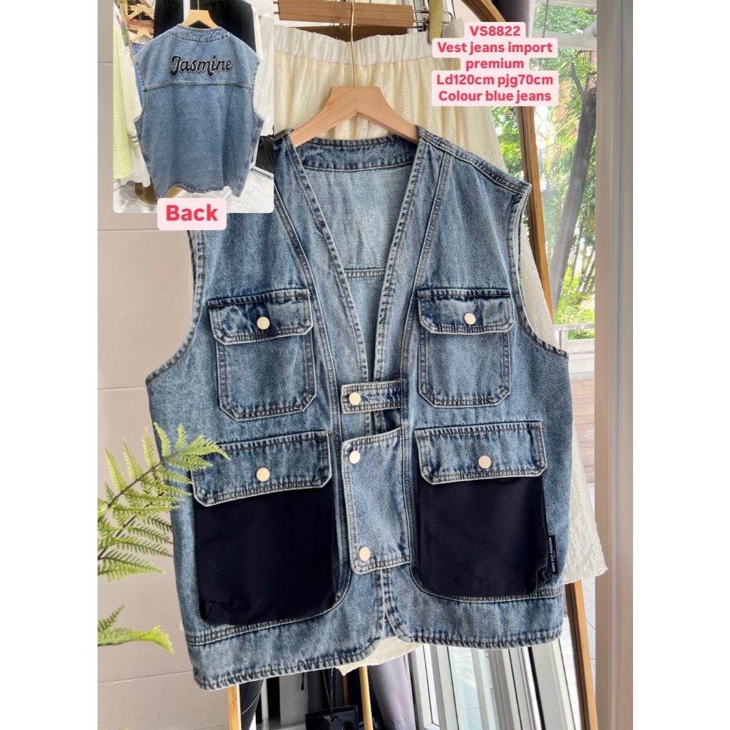 BOO - VS8822 VEST JASMINE JEANS IMPORT