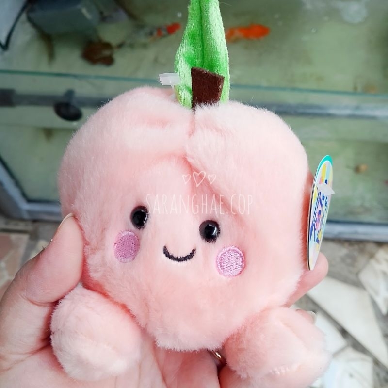 Boneka Palm Pals Mellow Peach PalmPals Buah Peach Original