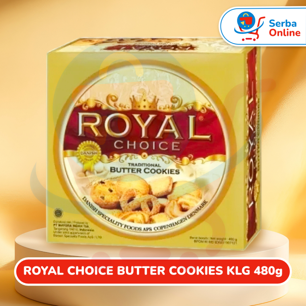 

ROYAL CHOICE BUTTER COOKIES KLG 480g