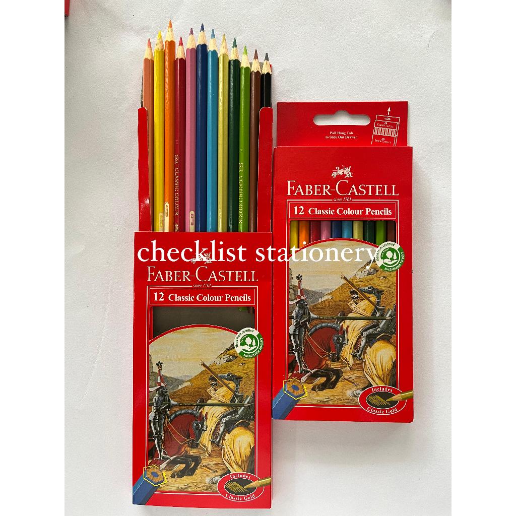 

Pensil Warna Faber Castel 12w Clasik