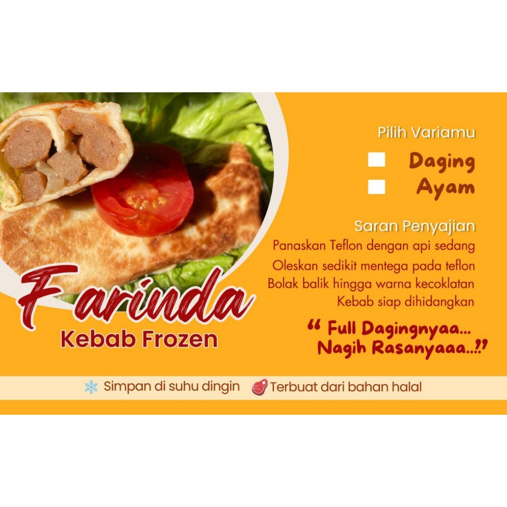 

Kebab Frozen Farinda