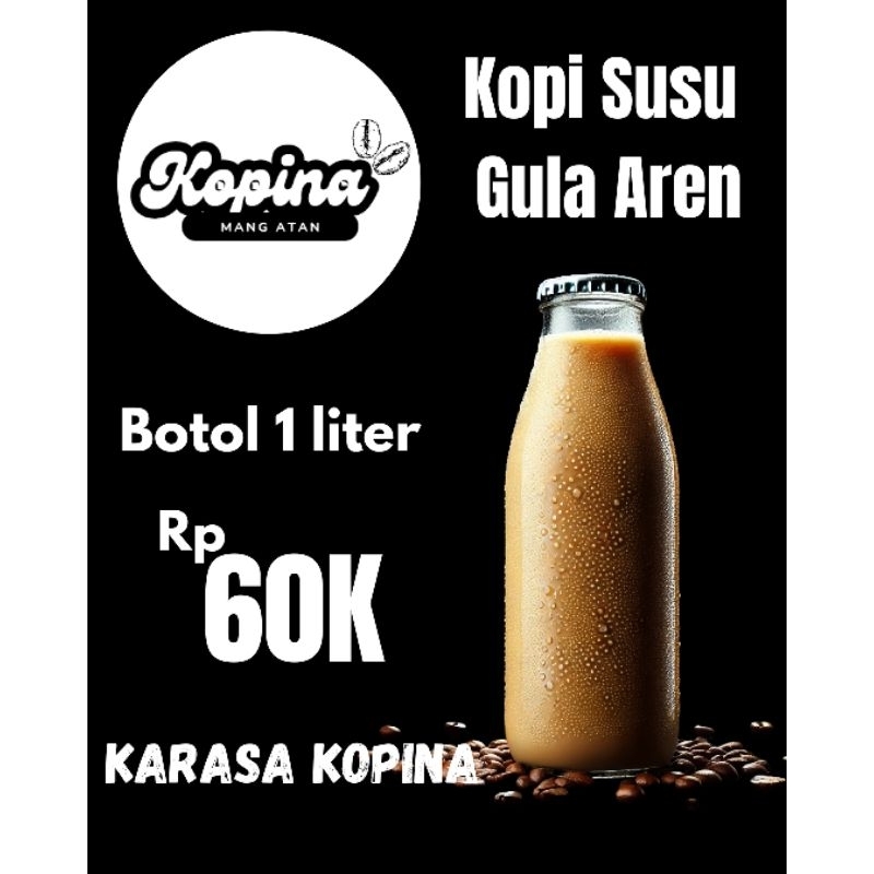 

Kopi Susu Gula Aren 1 liter