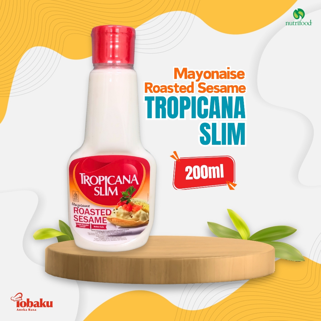 

TROPICANA SLIM Mayo Sauce Roasted Sesame 200ml _