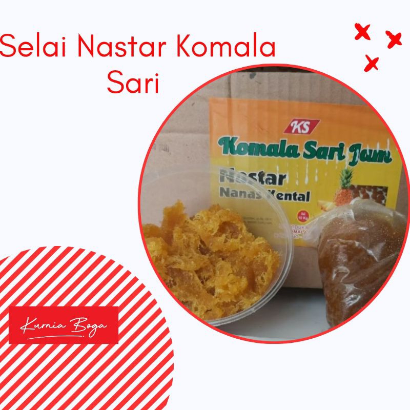 

Selai Isian Nastar-Komala Sari-Nastar Nanas Kental-Repack