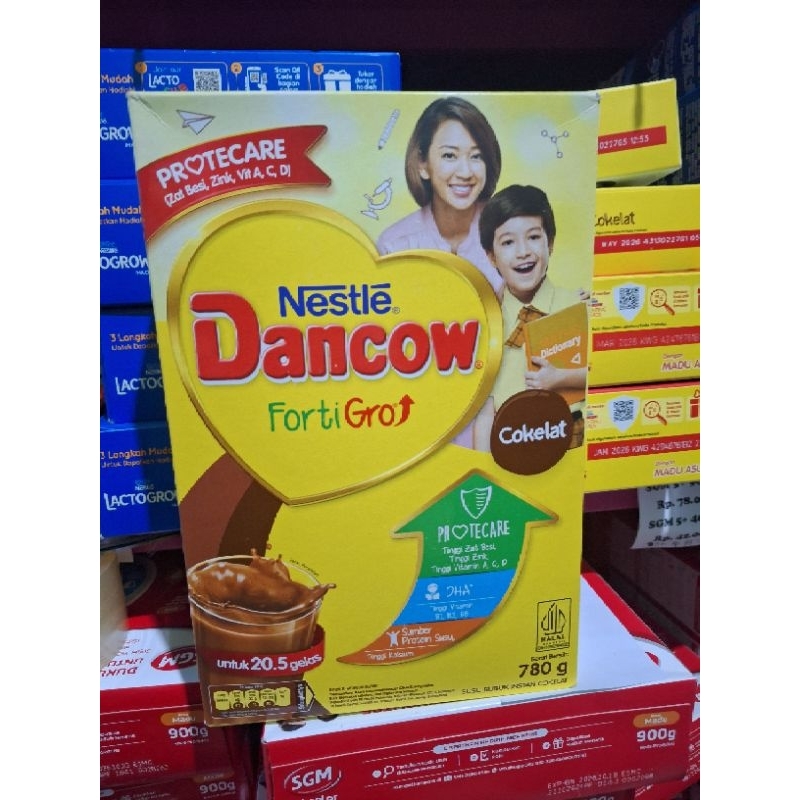 

Dancow fortigro 780 gram coklat