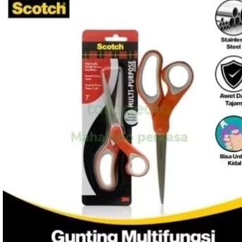 

Scotch 3M Multi-Purpose gunting stainless steel 7inch 1427