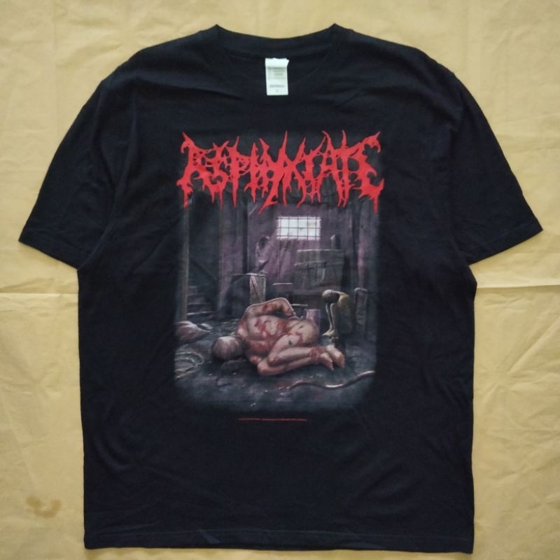 T-shirt Original ASPHYXIATE - I AM YOUR NIGHTMARE PAIN AND TORTURE