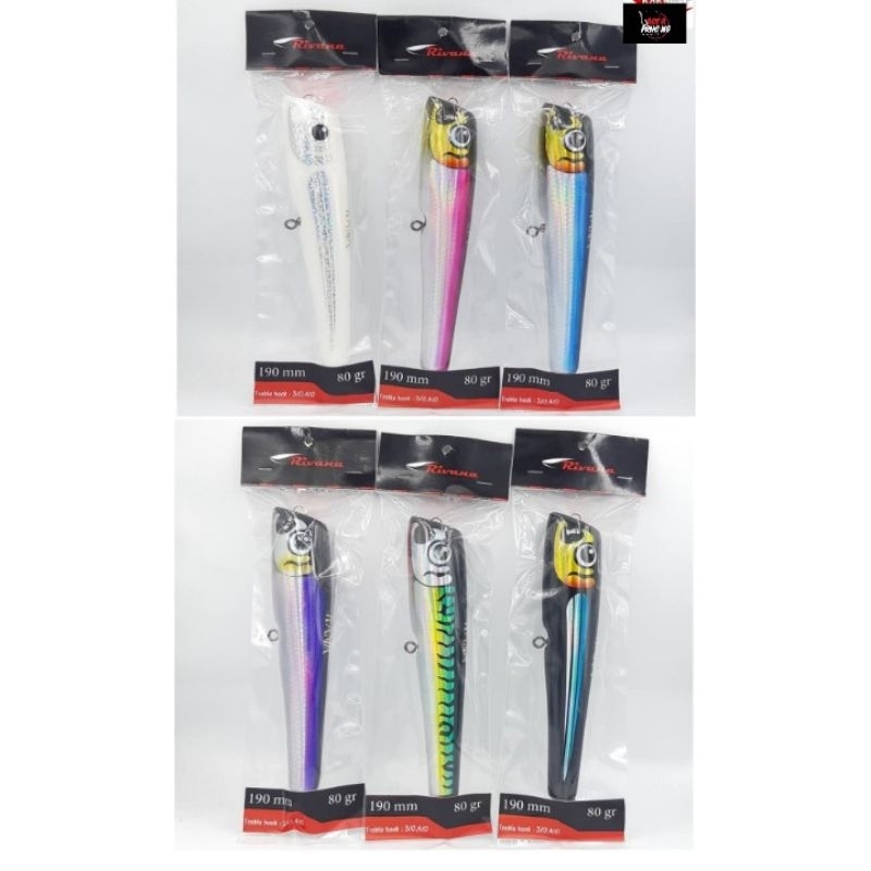 RIVANA RAMA Diving Popper (Floating) 80 gr