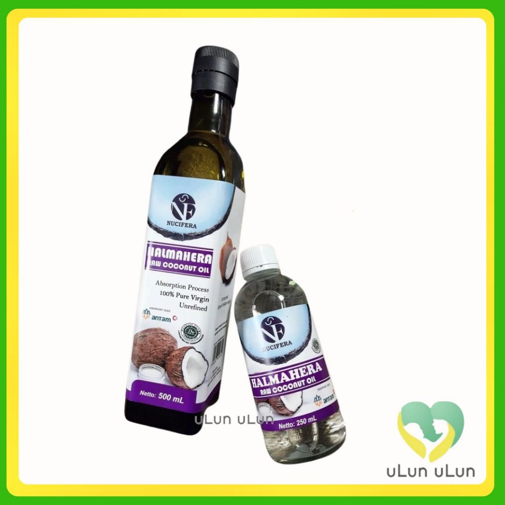 

Ulun Ulun Nucifera Raw Coconut Oil Virgin Coconut Oil 500ml | 250ml
