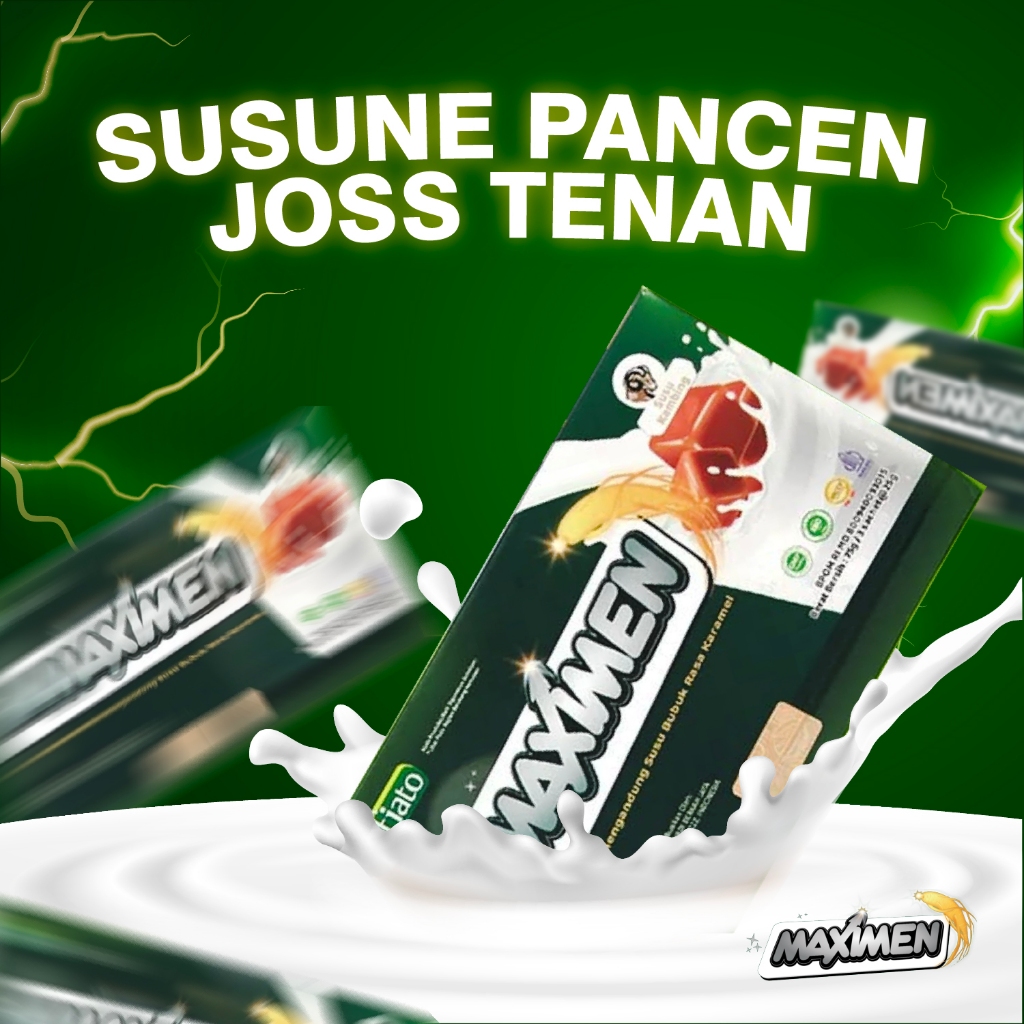 

MAXIMEN Susu Kambing Bubuk Stamina Pria