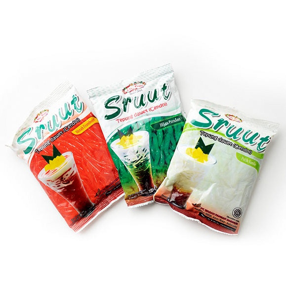 

Sruut Tepung Cendol Dawet Mr. Food Aneka Rasa Kemasan 100 Gram