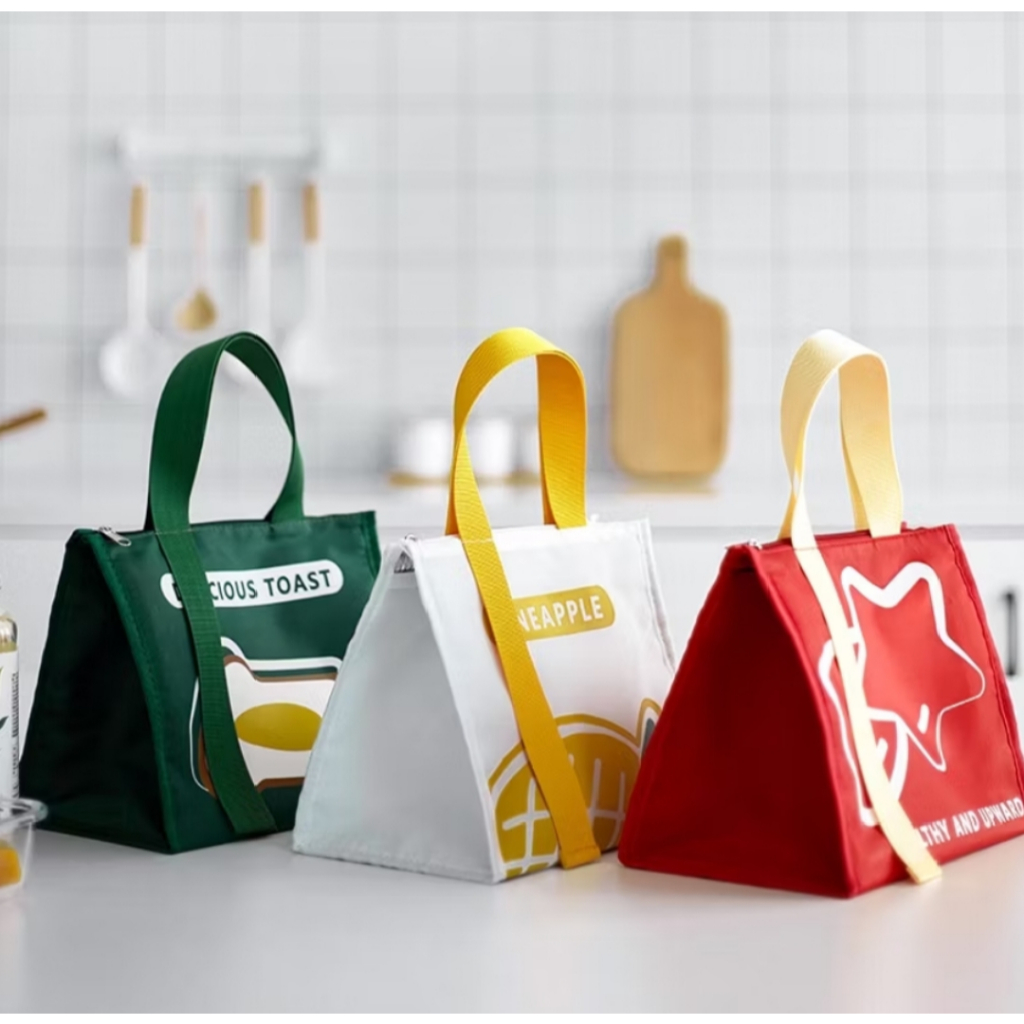 Tas Bekal Anak Lunch Bag Tempat Makan Minum Sekolah Box Bekal Makanan Anak Laki Laki Perempuan