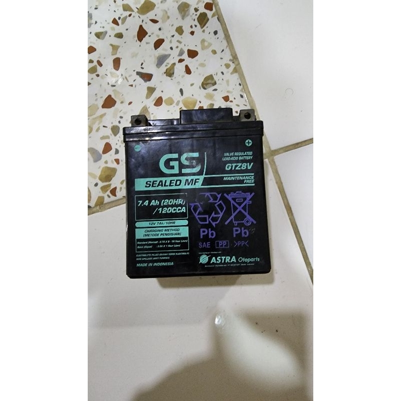 Aki Motor GS GTZ8V / CBR250RR