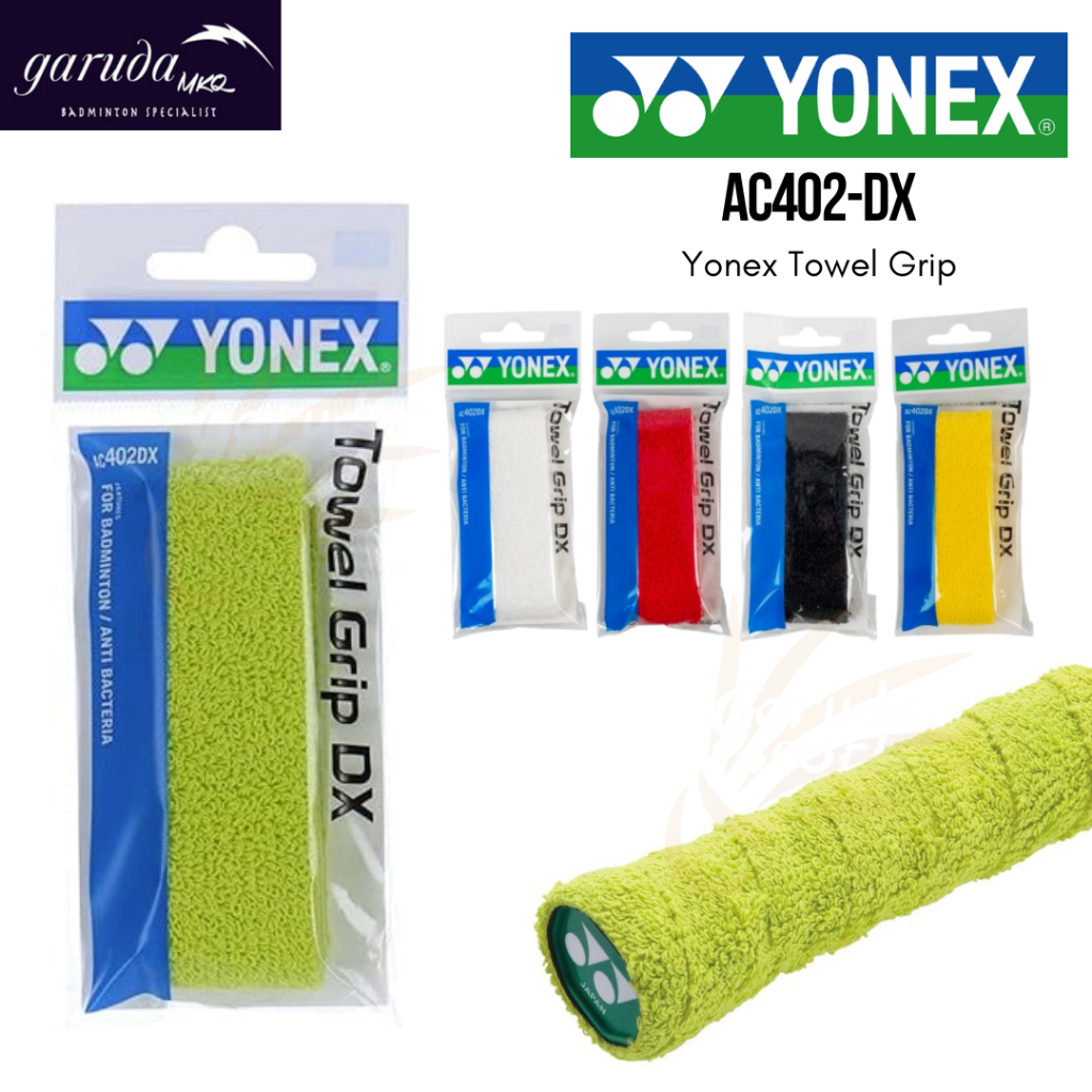 GRIP HANDUK YONEX AC402 DX / YONEX AC 402DX / YONEX AC 402 DX / YONEX AC402DX / Grip Bulu Tangkis