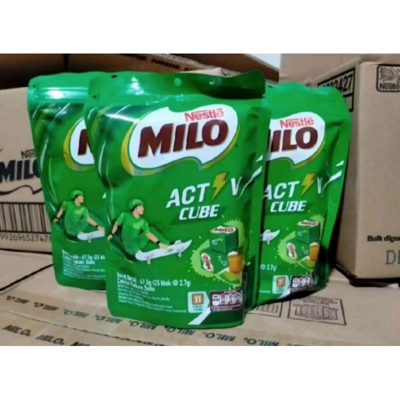 

MILO ACT CUBE 67,8GR (25PCS)