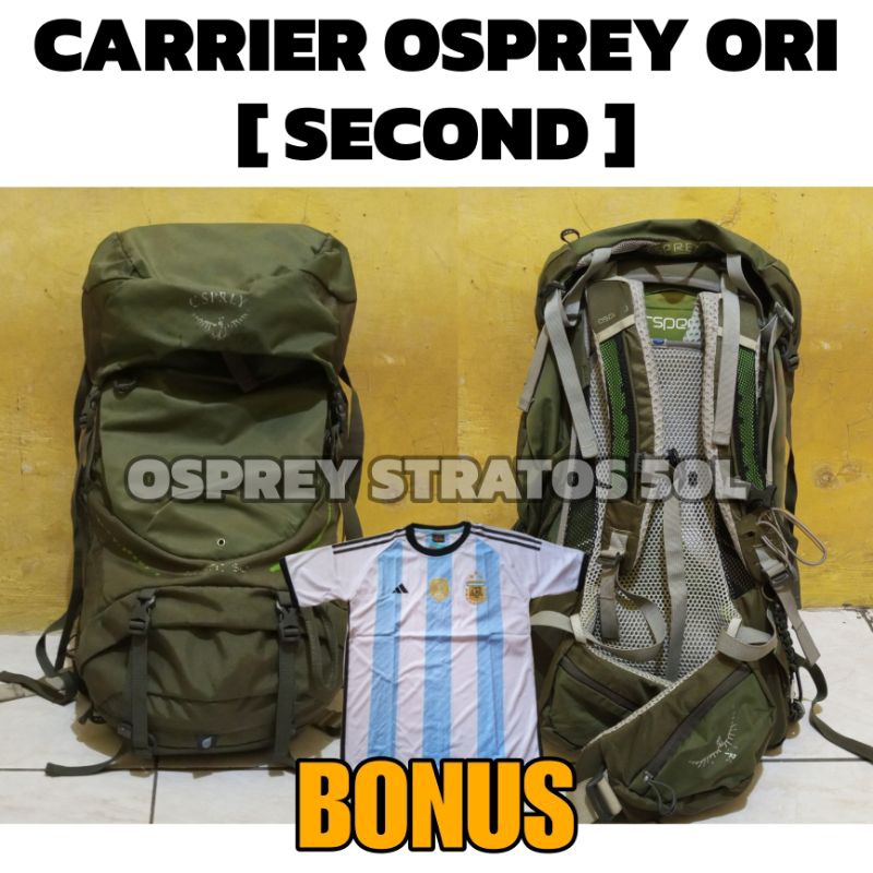 Tas Carrier [SECOND] OSPREY STRATOS 50 (ORIGINAL)