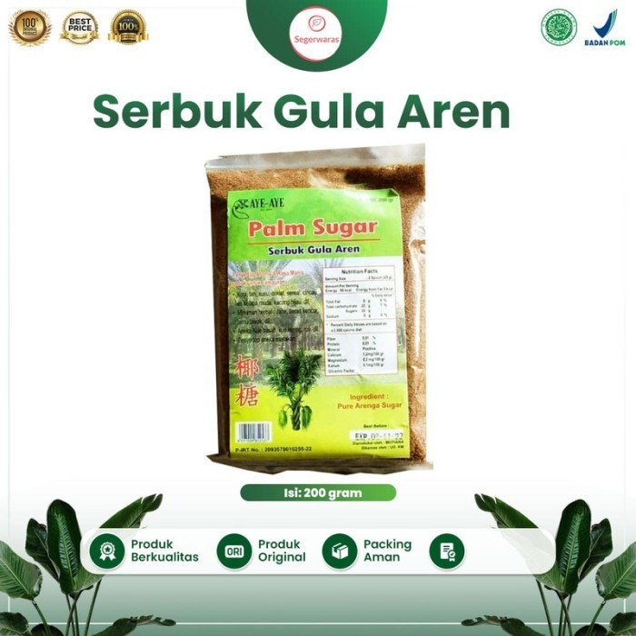 

Gula Palem Aye Aye Palm Sugar 200 gram