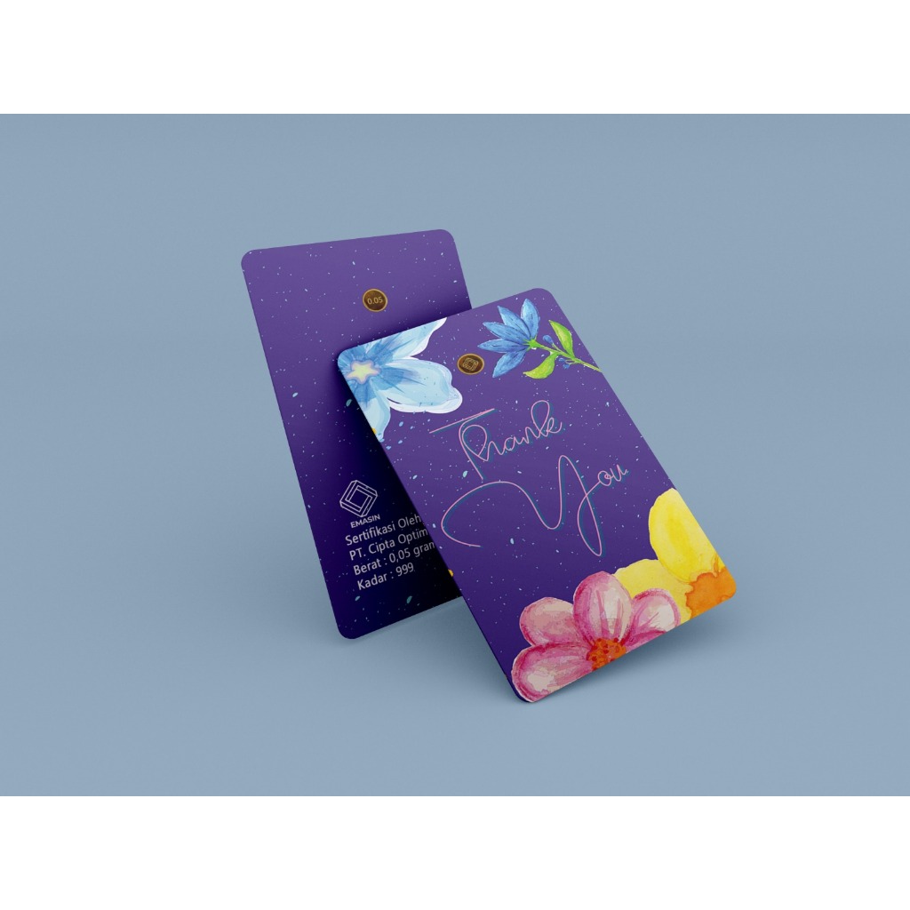 EMASIN | LOGAM MULIA 24K | EMAS MINI 0.05 gram