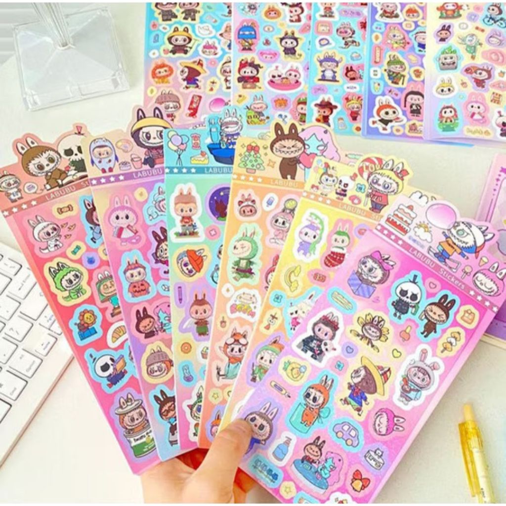 

Stiker blink labubu capybara lucu