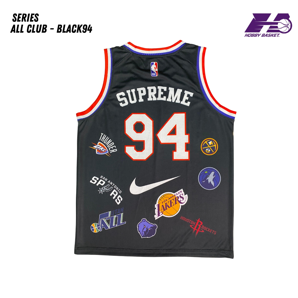 JERSEY BASKET SUPREME 94 BLACK DTF