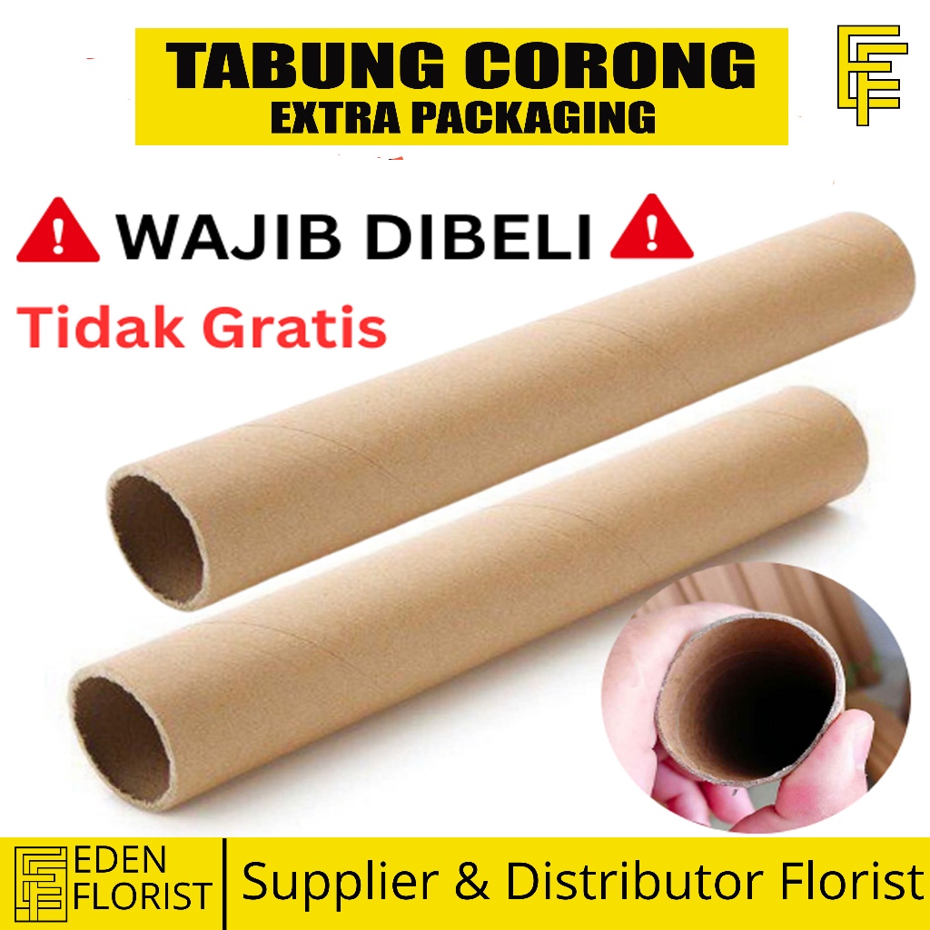 

Tabung Corong EXTRA PACKAGING TEBAL Kertas Buket Bunga KB51