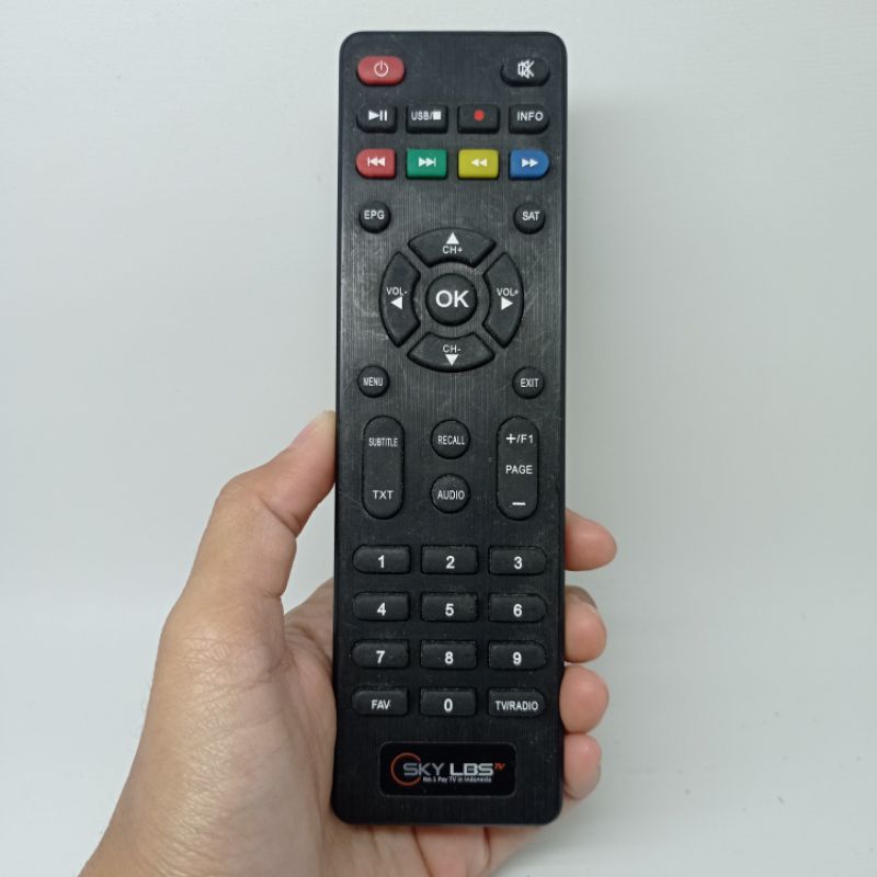 Remote Dekoder Original Bergaransi SKY LBS TV