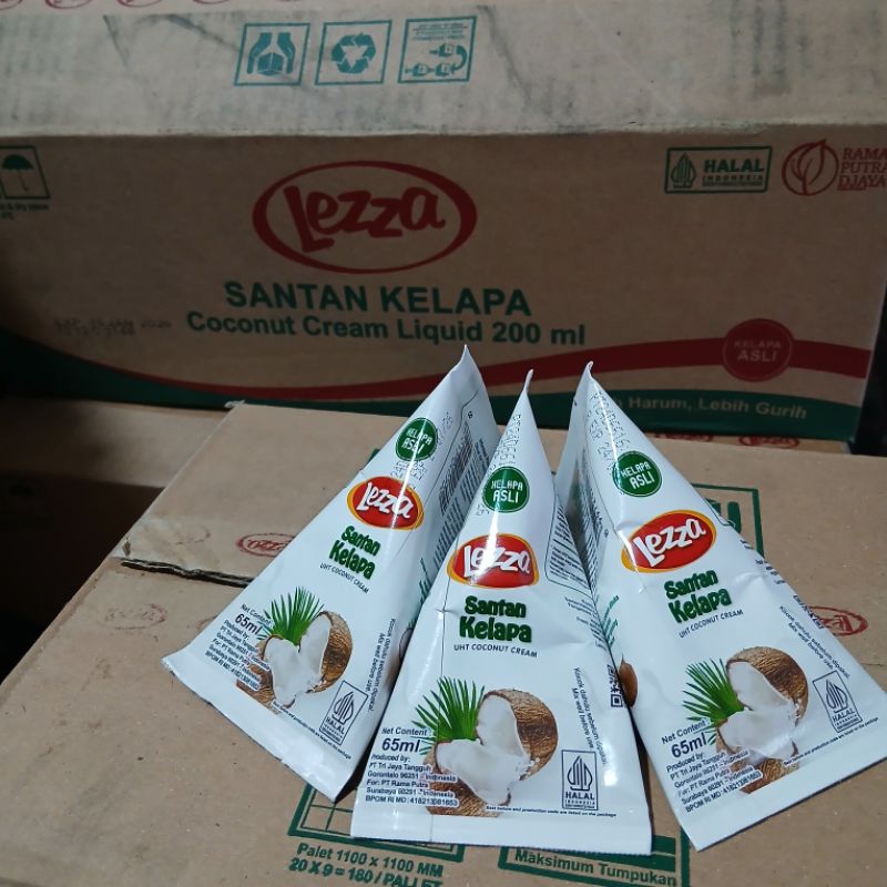 

Lezza Santan Kelapa 65 ML - 3 Pcs