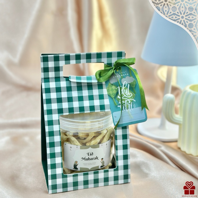 HOT DEALS Hampers Lebaran Mini Idul fitri Parcel Lebaran kue kering Hampers Box Ramadhan Estetik