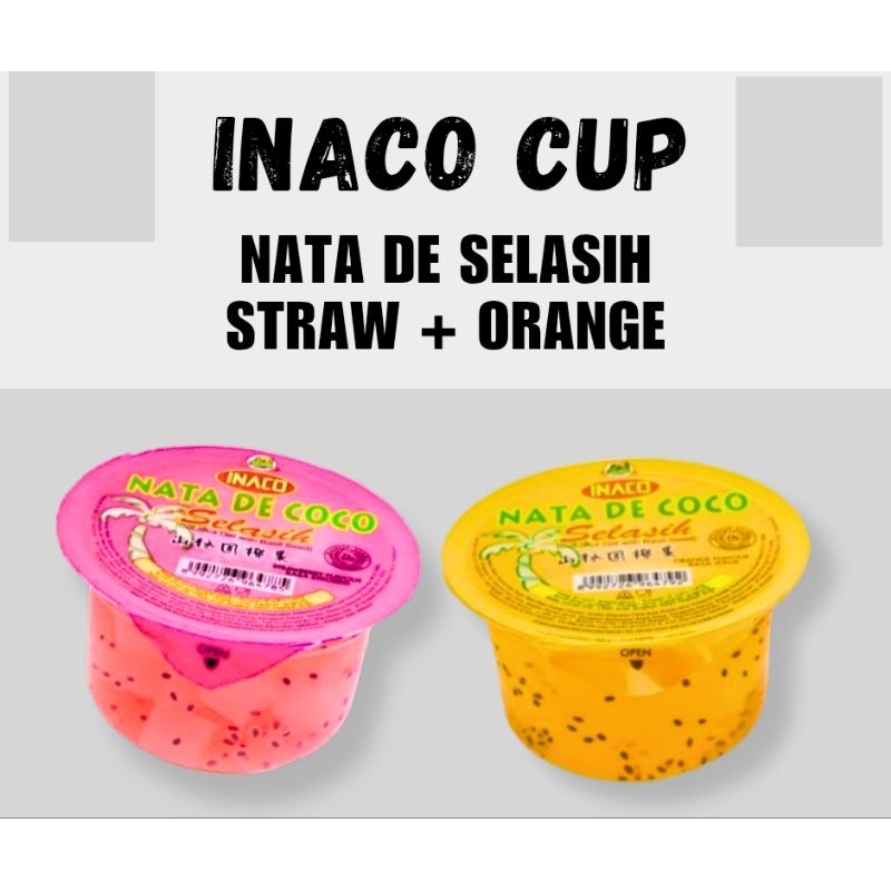 

Inaco Nata De Coco Cup Gelas biji selasih