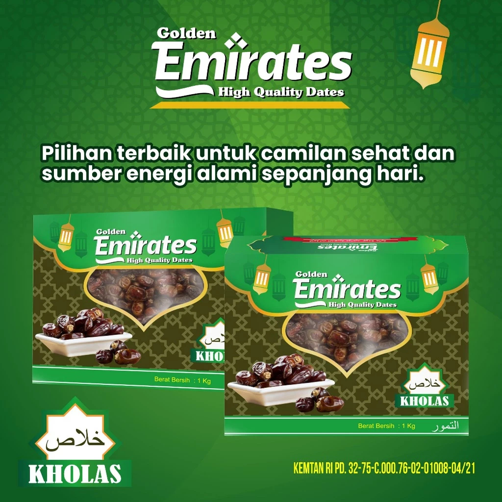 

Kurma Khalas Kurma Kholas GOLDEN EMIRATES DATES 1 kg