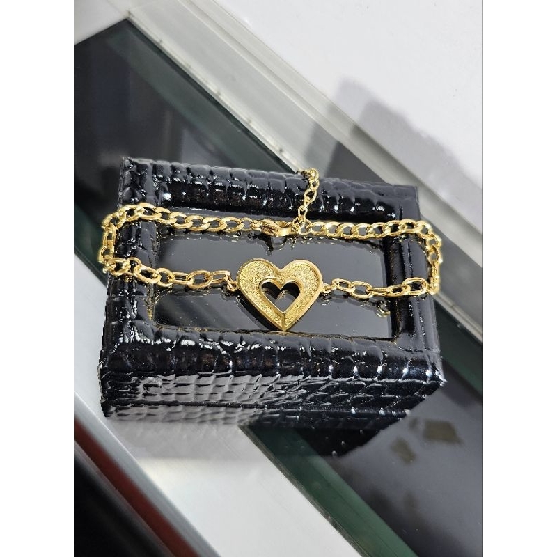 gelang titanium, gelang love ,gelang plat ,gelang dewasa