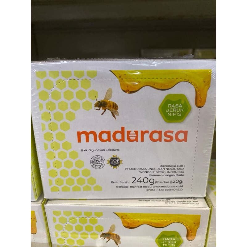 

Air Mancur Madu Rasa 1box isi 12sachetx20g