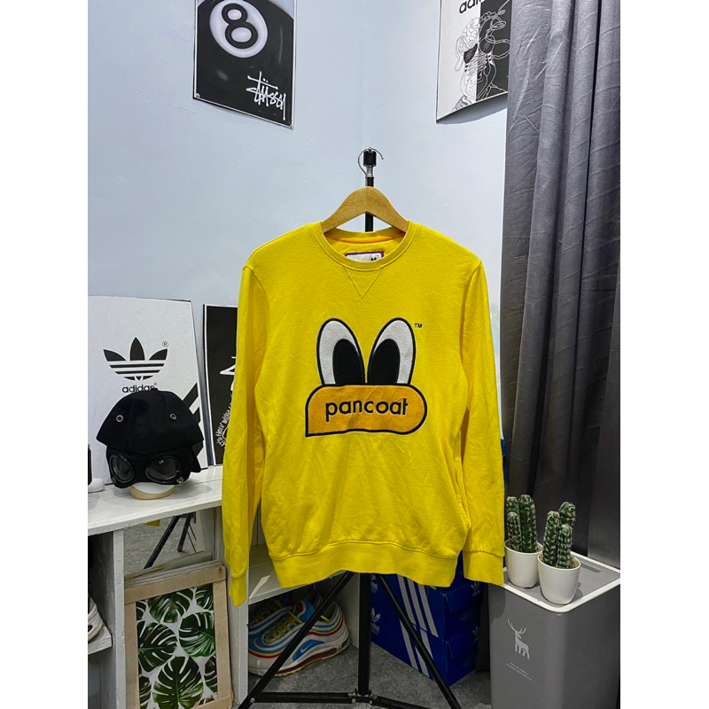 CREWNECK PANCOAT KUNING || CN PANCOAT || PANCOAT || JAKET PANCOAT || SWEETER PANCOAT || PC ||