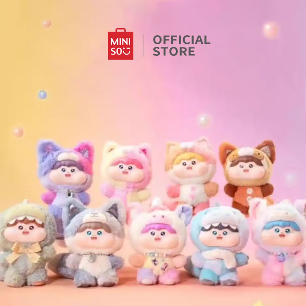Miniso X Fluffy Meatball Series 2 Kotak Buta Blind Box
