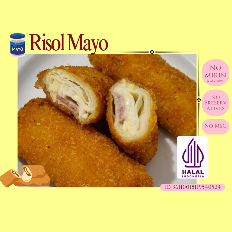 

Risol Mayo Frozen Isi 10pcs/pack