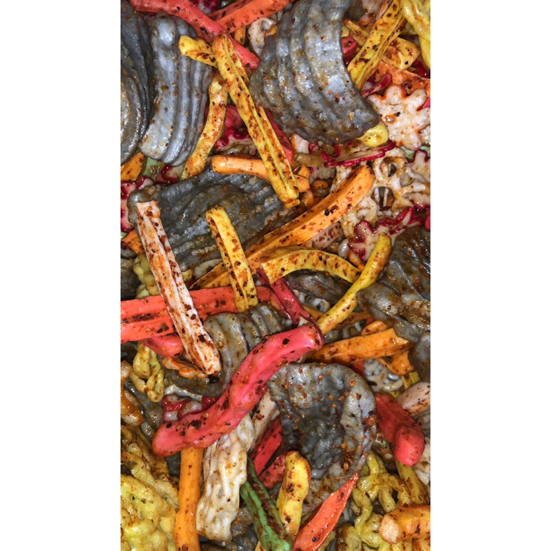 

kerupuk seblak mix