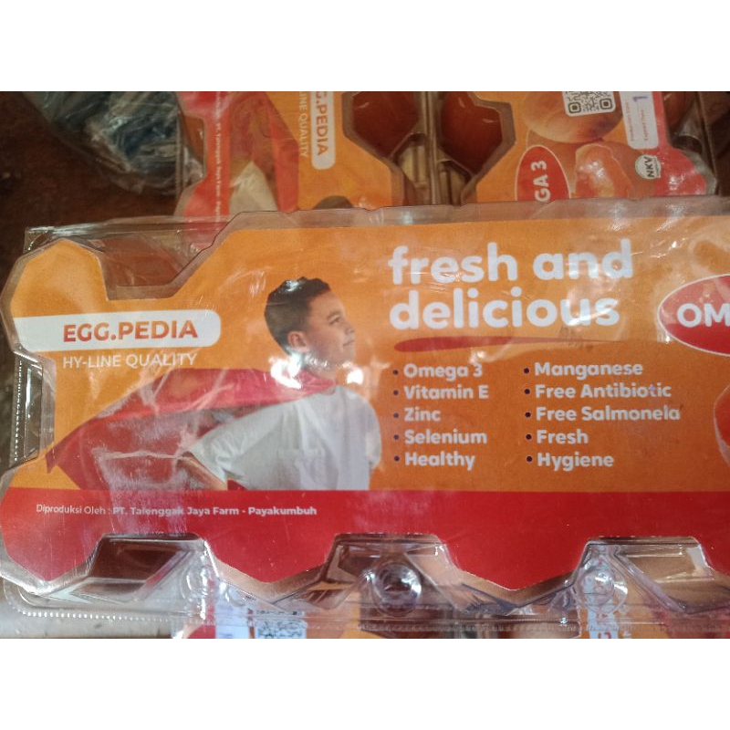 

Telur Ayam Fresh Omega 3 10Pcs
