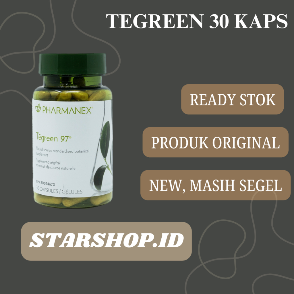 

Starshop - Minuman Ekstrak Teh Hijau Tgreen 30 Caps -->219