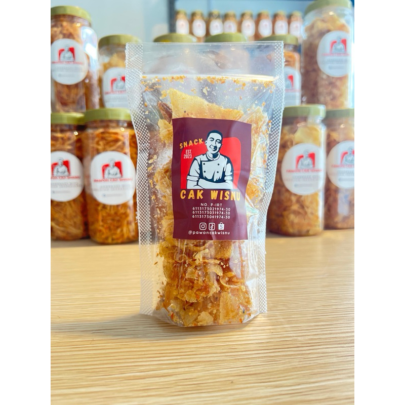 

Keripik Kentang Ebi 40 Gram (TRAVEL SIZE) Premium HOMEMADE Snack Cemilan