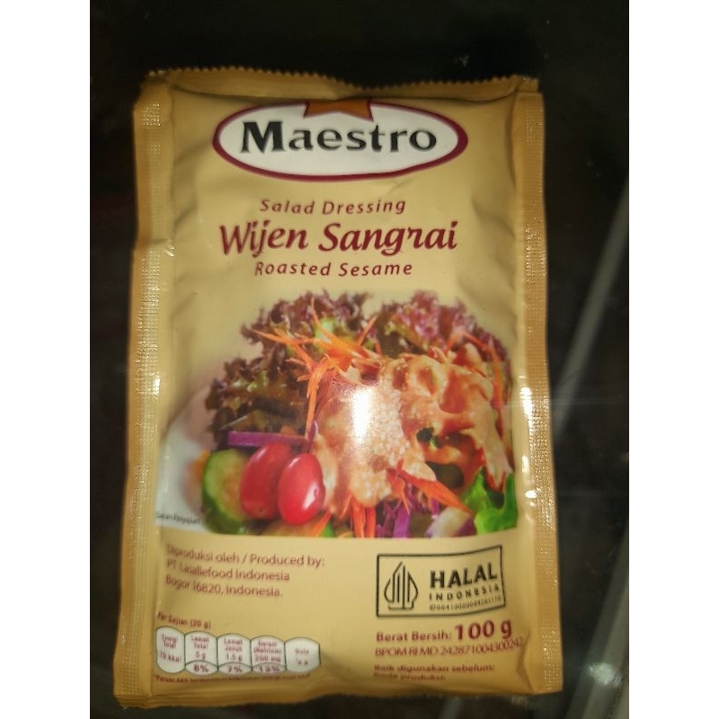 

nay baik-maestro wijen sangrai 100g