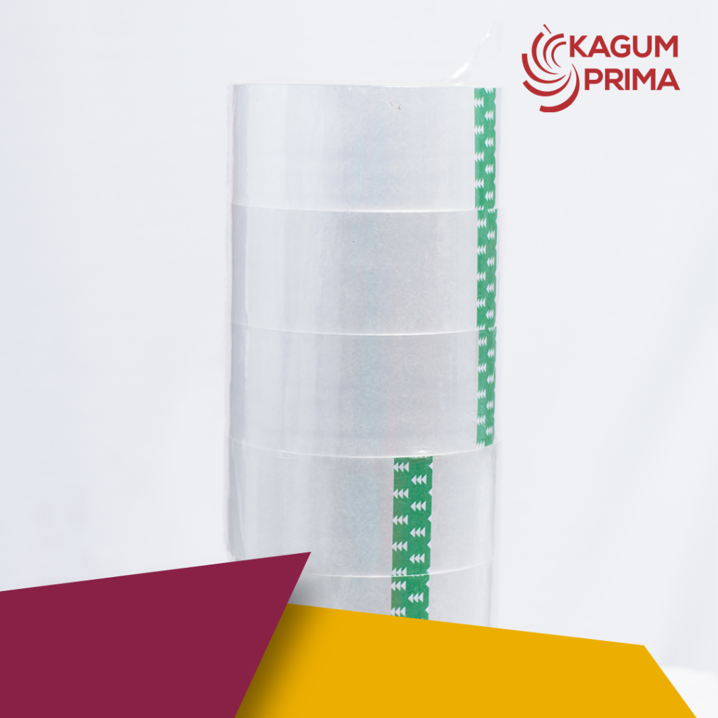 

OPP Tape Bening Seven Star - Lakban Packing Serbaguna Kuat 48mm - 1 SLOP