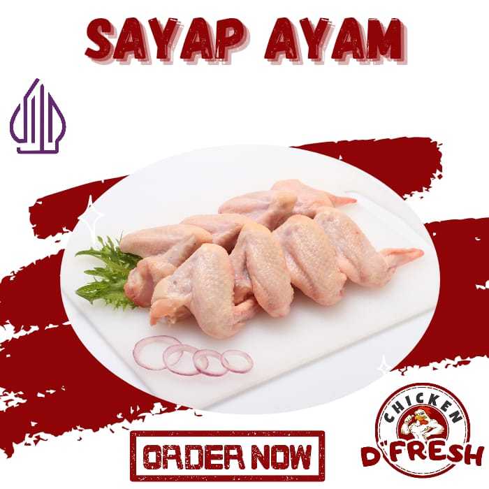 

Sayap Ayam/Chicken Wings 1 Kg