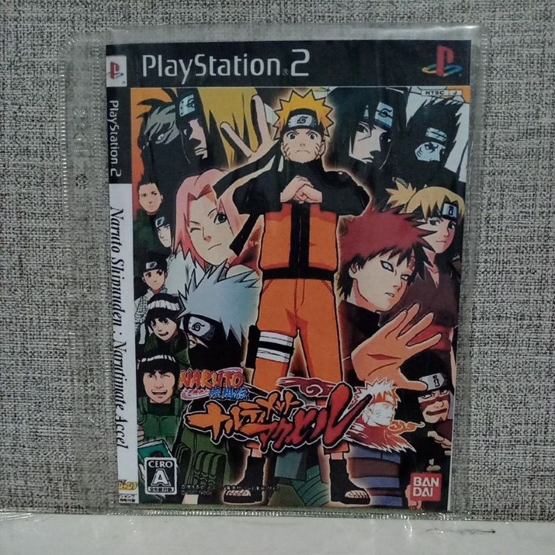 CD DVD KASET ORIGINAL PS2 NARUTO Narutimate Accel 1 Jpn Bahasa Jepang