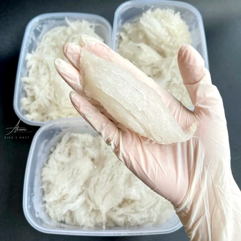 

SARANG BURUNG WALET Bersih Frozen (Beku) TOP GRADE - Yanwo AKEMI Bird Nest