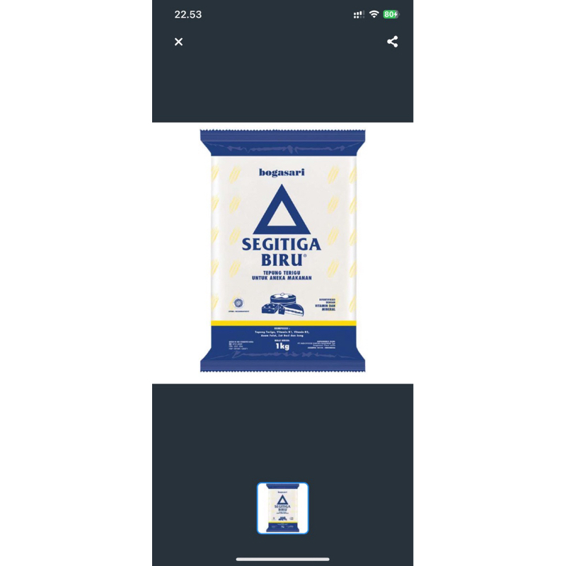 

terigu segitiga 1 kg