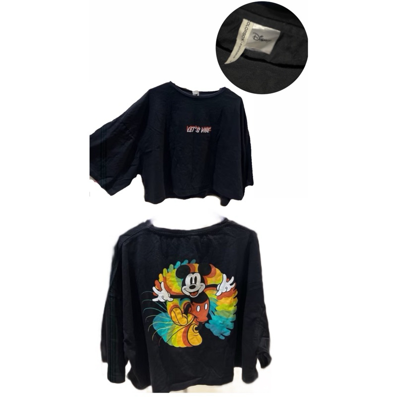 Crop Top Colorbox Disney Preloved