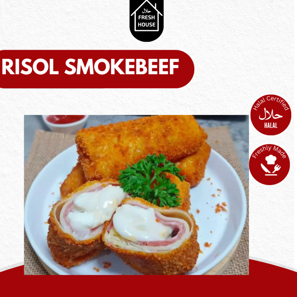 

RISOL ISI SMOKE BEEF / RISOLLAKU SMOKEBEEF