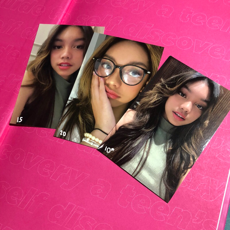 Naura Ayu Photocard ( a teen guide’s to self discovery )